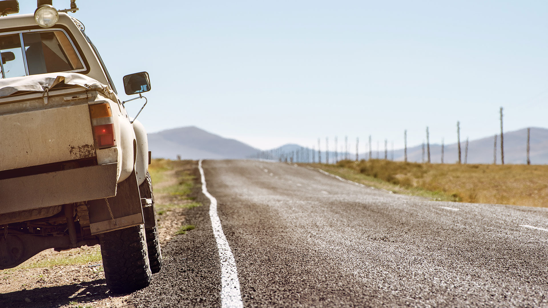 4x4 tires dry road