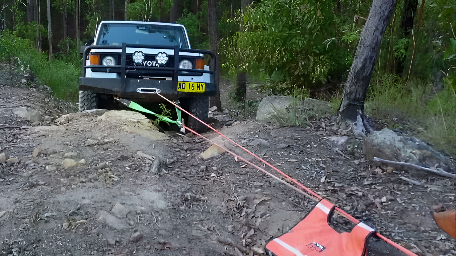 winch double line pull