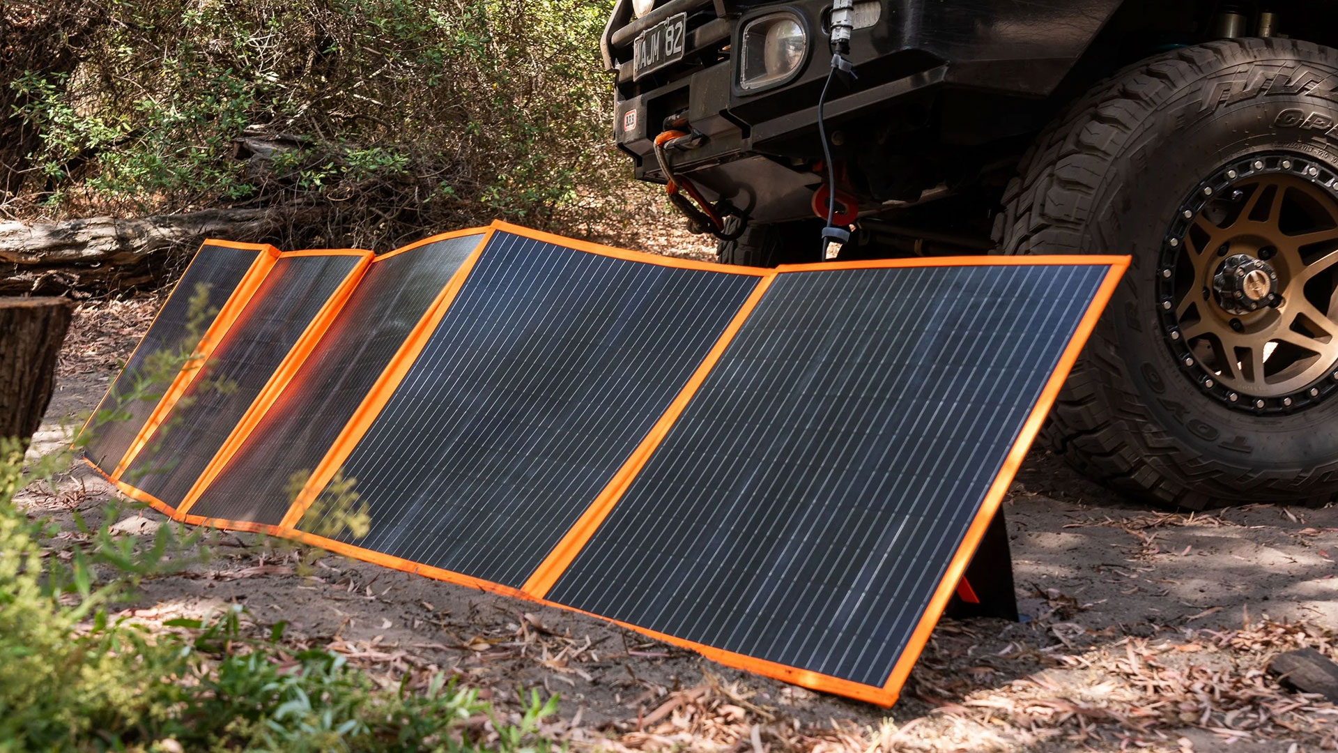 folding solar blanket