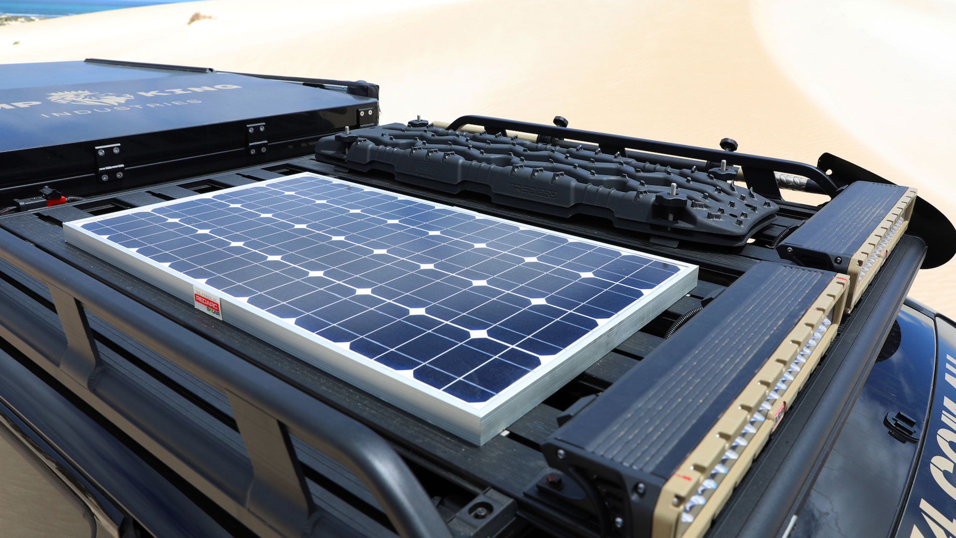 roof rack solar panels