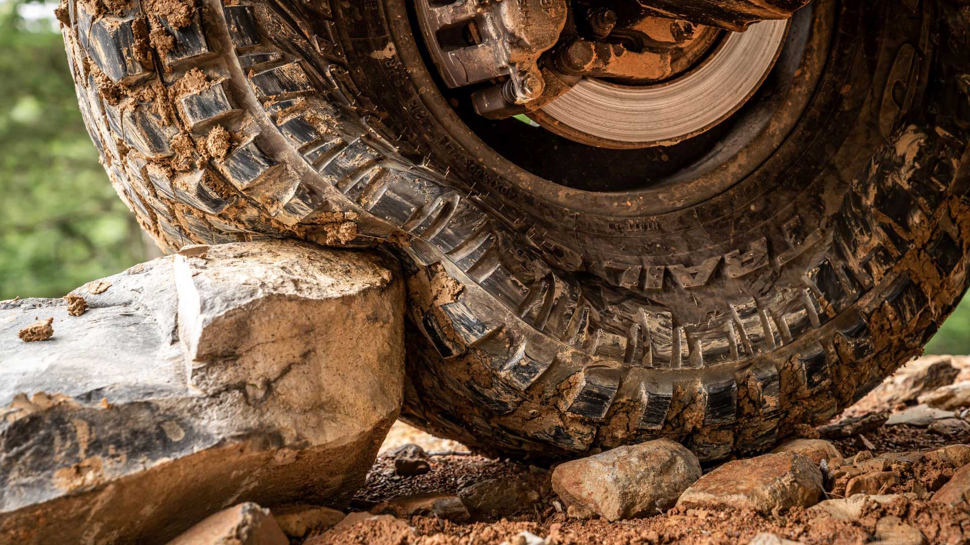 Tire pressures for mud, sand, rock-crawling and corrugated roads